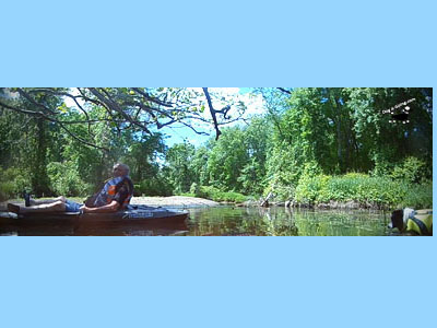 Fathersday kayak  with dog